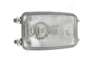 Fényszóró betét halogén H4 téglalap 12/24V 156x88x93 mm