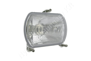 Fényszóró betét halogén H4 téglalap 12/24V 156x88x103 mm