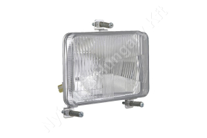 Fényszóró betét halogén H4 téglalap 12/24V 168x95x106 mm