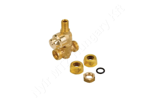 Permetező fúvókatartó dupla 1/4″ külső menetes d=18 mm sárgaréz Braglia Permetező fúvókatartó dupla 1/4″ külső menetes d=18 mm sárgaréz Braglia
