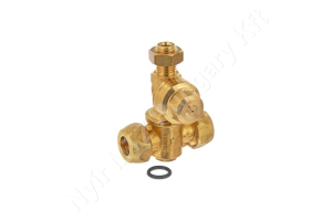 Permetezó fúvókatartó dupla 1/4″ külső menetes d=18 mm sárgaréz Braglia Permetezó fúvókatartó dupla 1/4″ külső menetes d=18 mm sárgaréz Braglia
