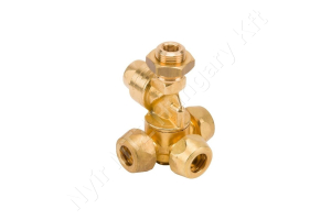 Permetező fúvókatartó tripla 3/8″ külső menetes d=18 mm sárgaréz Braglia Permetező fúvókatartó tripla 3/8″ külső menetes d=18 mm sárgaréz Braglia