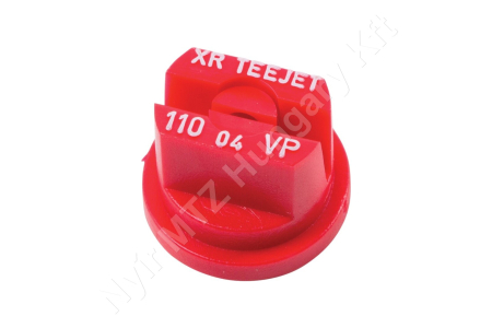 Permetező fúvóka lapos sugaras 04 piros 110° műanyag SW8 TeeJet XR_123142