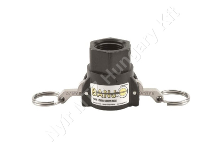 Permetező csatlakozó camlock belső menetes 3/4" műanyag Banjo_129283