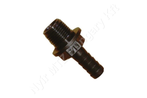 Permetező tömlőcsatlakozó egyenes 1/2″ külső menet 13 mm tömlőre Arag