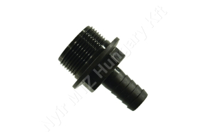 Permetező tömlőcsatlakozó egyenes 1-1/4″ külső menet 20 mm tömlőre Arag