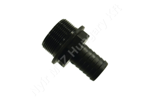 Permetező tömlőcsatlakozó egyenes 1-1/2″ külső menet 30 mm tömlőre Arag