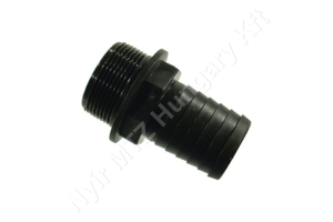Permetező tömlőcsatlakozó egyenes 1-1/2″ külső menet 32 mm tömlőre Arag