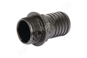 Permetező tömlőcsatlakozó egyenes 1-1/2″ külső menet 45 mm tömlőre Arag
