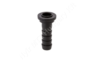 Permetező tömlőcsatlakozó egyenes 1/2″ hollandi anya + gumi tömítéses csatlakozás 10 mm tömlőre Arag
