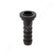Permetező tömlőcsatlakozó egyenes 1/2″ hollandi anya + gumi tömítéses csatlakozás 10 mm tömlőre Arag