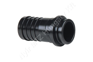 Permetező tömlőcsatlakozó egyenes 1-1/2″ hollandi anya + gumigyűrűs csatlakozás 35 mm tömlőre Arag
