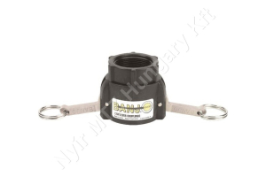 Permetező csatlakozó camlock belső menetes 1-1/2″ műanyag Banjo