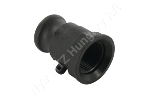 Permetező csatlakozó camlock belső menetes 3/4″ műanyag Arag