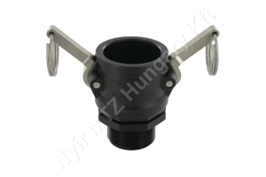 Permetező csatlakozó camlock külső menetes 1-1/4″ műanyag Arag Permetező csatlakozó camlock külső menetes 1-1/4″ műanyag Arag