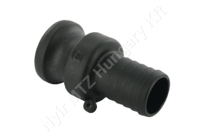 Permetező csatlakozó camlock tömlőre csatlakoztatható 1-1/4″ – 1-1/2″ műanyag Arag