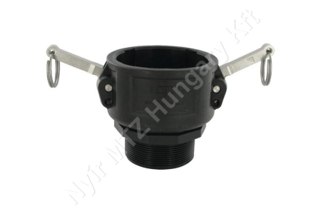 Permetező csatlakozó camlock külső menetes 3" - 2-1/2" műanyag Arag_129380 Permetező csatlakozó camlock külső menetes 3" - 2-1/2" műanyag Arag_129380