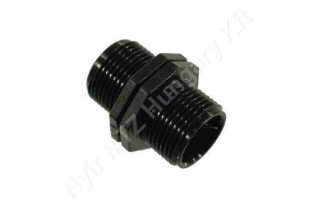 Permetező csőcsatlakozó kettős 1" külső menet L=56 mm Arag_132609