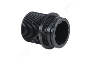 Permetező csőcsatlakozó egyenes 1-1/4″ hollandi anya + gumigyűrűs csatlakozás 1″ tömlőre Arag