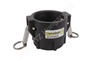 Permetező csatlakozó camlock belső menetes 3″ műanyag Banjo