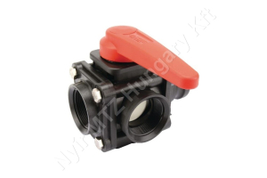 Permetező golyóscsap külső menet/cam-lock csatlakozóval 3 utas 10 bar 2″ Arag Permetező golyóscsap külső menet/cam-lock csatlakozóval 3 utas 10 bar 2″ Arag