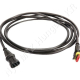 Permetező jeladó hosszabbító kábel 6/12V 3 m AMP Arag