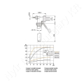 Permetező tartály töltő 30 mm tömlőre 30 bar Arag_124948 Permetező tartály töltő 30 mm tömlőre 30 bar Arag_124948