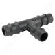 Permetező tömlőcsatlakoző “T” 25 mm tömlőre Arag