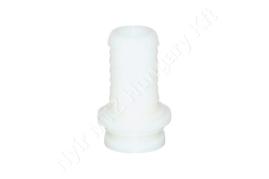 Permetező átfolyásmérő tömlőcsatlakozó egyenes 1-1/4″ 25 mm tömlőre Polmac