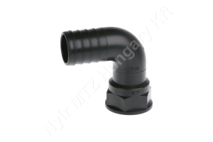 Permetező tömlőcsatlakozó 90°-os 3/4″ belső menet 22 mm tömlőre Geoline
