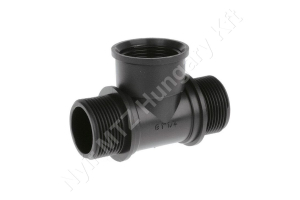 Permetező csőcsatlakozó “T” 1-1/4″ k-b menet Geoline