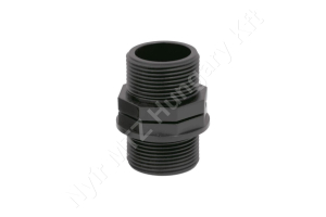 Permetező csőcsatlakozó kettős 1/2″ külső menet L=54 mm Geoline
