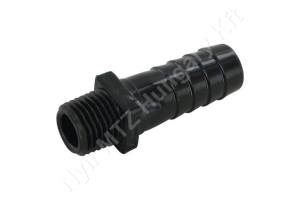 Permetező tömlőcsatlakozó egyenes 1/4″ külső menet 13 mm tömlőre TeeJet