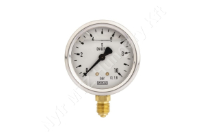 Permetező manométer 0-10 bar D=63 mm ARAG
