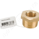 Permetező tömlőcsatlakozó szűkítőelem k-b menetes 1-1/2″ -1″ sárgaréz MZ