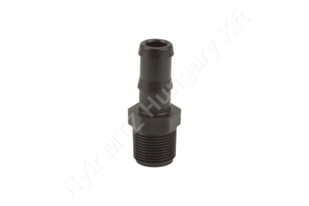 Permetező tömlőcsatlakozó egyenes 3/4" külső menet 19 mm tömlőre Banjo_133002