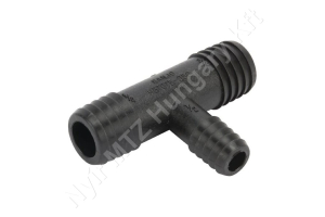 Permetező tömlőcsatlakoző “T”  3/4″ – 3/4″ – 1/2″ Banjo