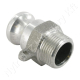 Permetező csatlakozó camlock külső menetes 1/2″ alumínium Permetező csatlakozó camlock külső menetes 1/2″ alumínium