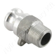 Permetező csatlakozó camlock külső menetes 3/4″ alumínium Permetező csatlakozó camlock külső menetes 3/4″ alumínium