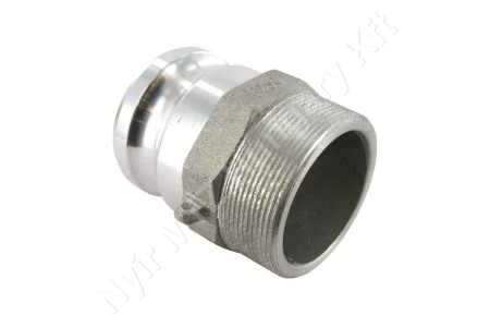 Permetező csatlakozó camlock külső menetes 2-1/2" alumínium_129584 Permetező csatlakozó camlock külső menetes 2-1/2" alumínium_129584