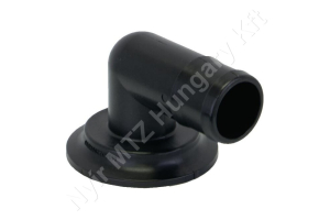 Permetező csatlakozó karimás csatlakozással 90°-os 3″ – 2″ tömlőre Banjo