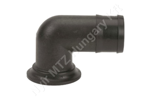 Permetező csatlakozó karimás csatlakozással 90°-os 3″ – 3″ tömlőre Banjo