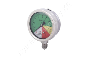 Permetező manométer 0-20 bar D=63 mm 1/4″ ET