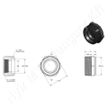 Permetező csőcsatlakozó szűkítő adapter 3" - 2" k-b menet Banjo_133040 Permetező csőcsatlakozó szűkítő adapter 3" - 2" k-b menet Banjo_133040