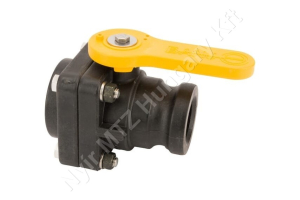 Permetező golyóscsap belső menet/cam-lock csatlakozóval 2 utas 7 bar 2″ Banjo