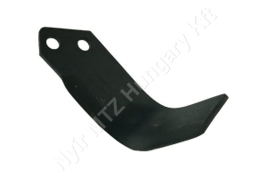 Talajmaró kés 195x65x7 mm H=135 mm d=14,5 mm jobb Krone