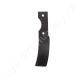 Talajmaró kés 210x40x5 mm H=75 mm d=9 mm bal Hako Talajmaró kés 210x40x5 mm H=75 mm d=9 mm bal Hako