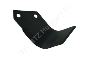 Talajmaró kés 200x105x8 mm H=140 mm d=16,5 mm jobb Krone