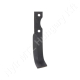 Talajmaró kés 193x30x6 mm H=55 mm d=8,5 mm jobb BCS Talajmaró kés 193x30x6 mm H=55 mm d=8,5 mm jobb BCS