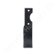 Talajmaró kés 195x40x5 mm H=60 mm d=8,5 mm jobb Benassi Talajmaró kés 195x40x5 mm H=60 mm d=8,5 mm jobb Benassi